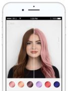 东方智启科技APP开发-AR染发体验APP开发 精准分析头发