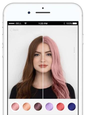 AR染发体验APP开发 精准分析头发