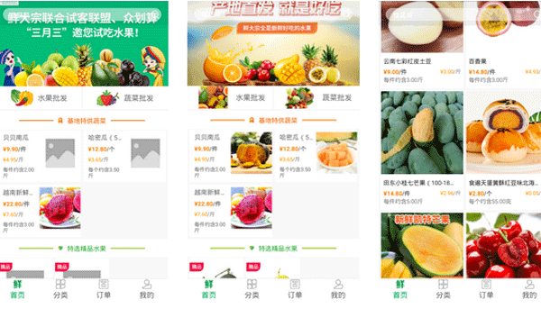 生鲜APP开发公司生鲜批发行业一站式服务-深圳软件开发东方智启科技