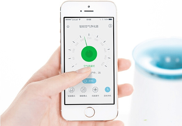 智能空气净化器app开发在家呼吸健康的空气-深圳软件开发东方智启科技