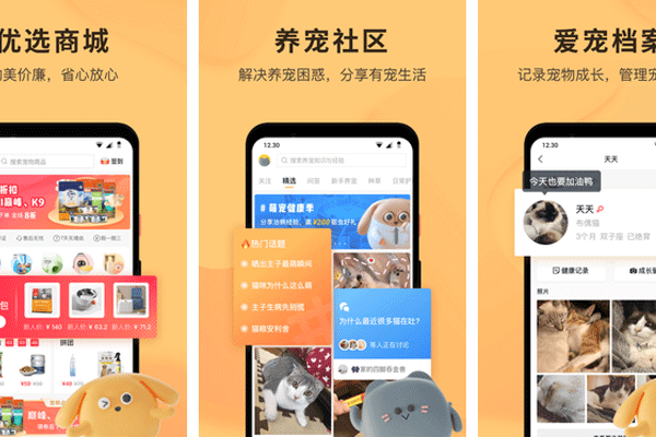宠物app软件开发解决养宠问题分享养宠经验--深圳做app开发东方智启科技